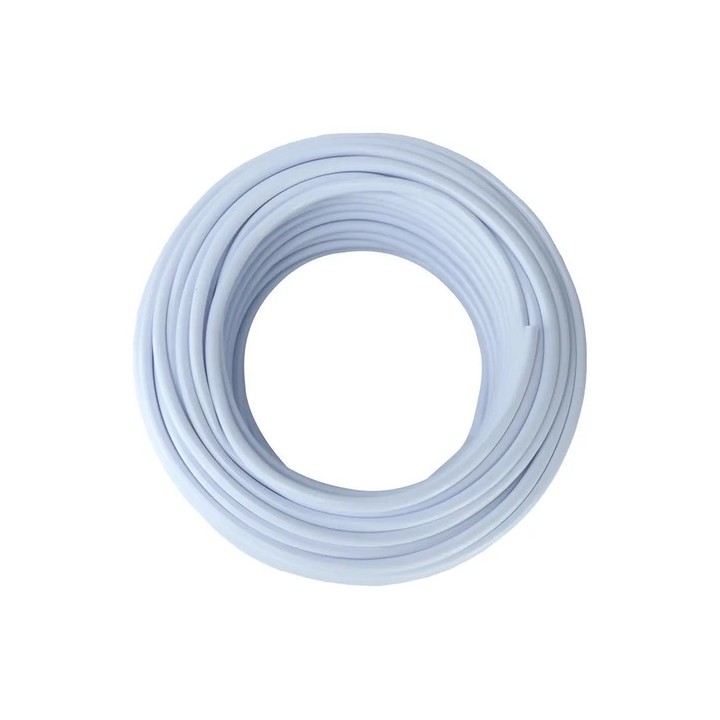 Mangueira Chuveirinho 5m Flexível Pvc Branco Unifortte Para Chuveiro