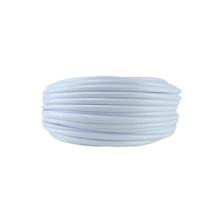 Mangueira Chuveirinho 5m Flexível Pvc Branco Unifortte Para Chuveiro