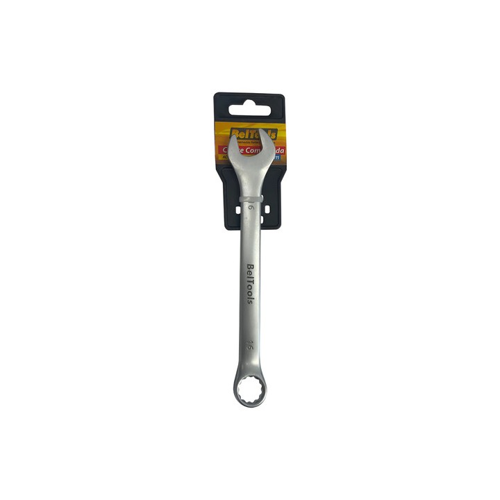 Kit C/5 Chave Combinada 16mm Beltools Aço Cromo Vanádio Cinza