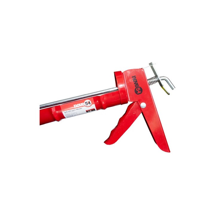 Aplicador De Silicone Vermelho Nove54 Para 300g/305ml Aço