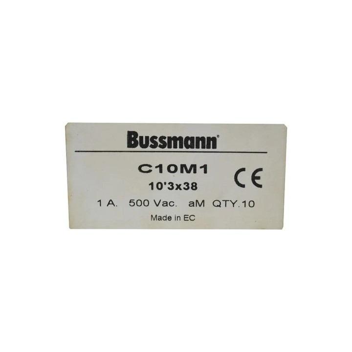 10 Unidades Bussmann C10m1 500vac