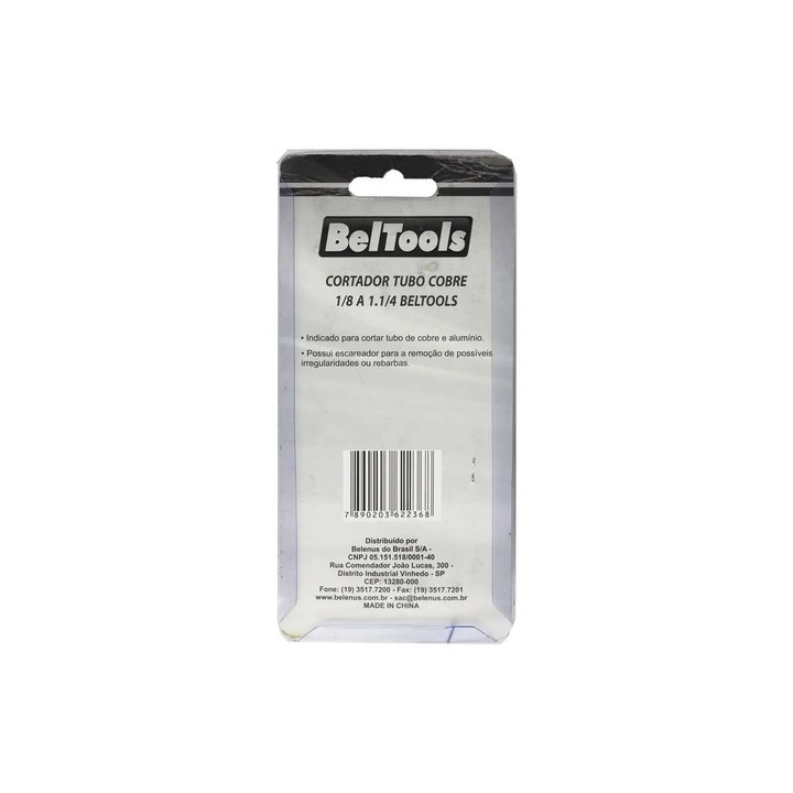 Cortador De Tubos De Cobre 1/8 A 1.1/4 Beltools