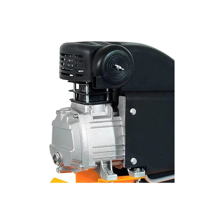 Compressor De Ar Chiaperini Mc 7.6/21-2hp 21l Portátil 23kg Laranja 220v Monofásica