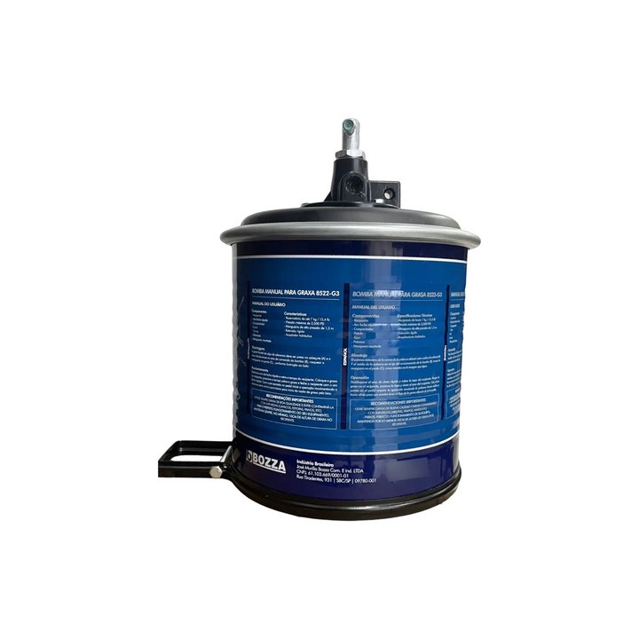 Engraxadeira Manual De 7 Kg 8522-g3 Bozza