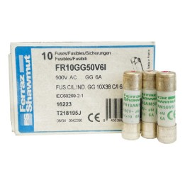 Unidade De Fusível Ferraz Shawmut Fr10am50v6i 500v 6a