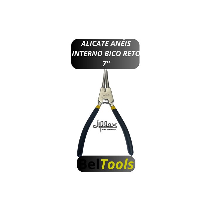 Kit Com 4 Alicates Anéis Beltools Interno Externo Reto Curvo