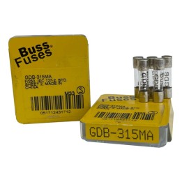Fusível Bussmann Gdb-315ma 250v
