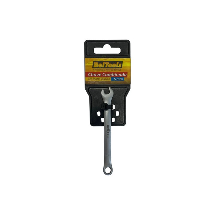 Chave Combinada 6mm Beltools Prata