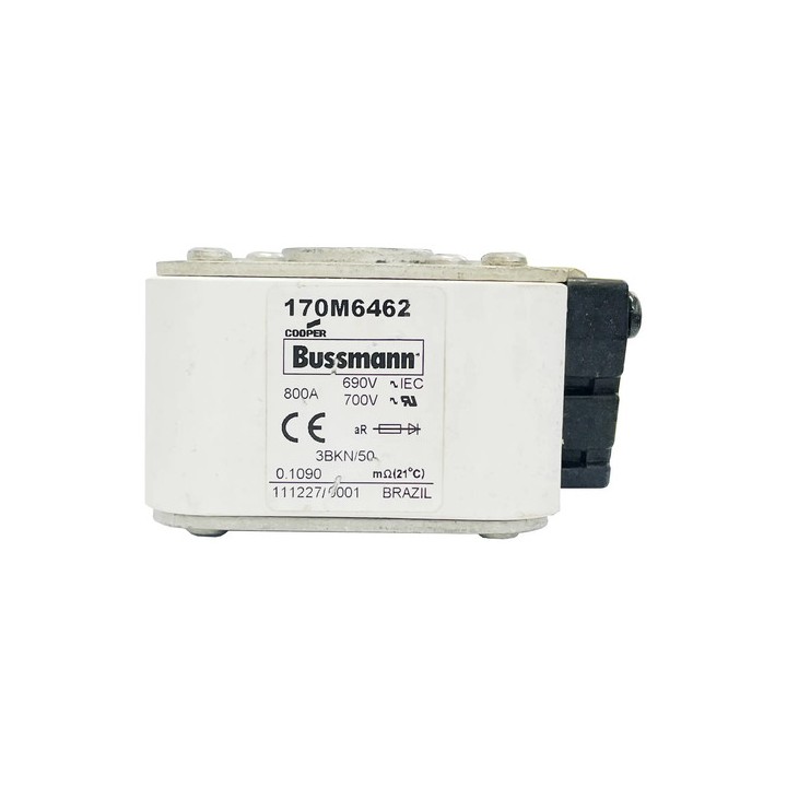 Fusível 800a 690v Ultra Rápido Bussmann 170m6462 690v