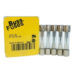 Fusível Bussmann Agc-30 32v 32v