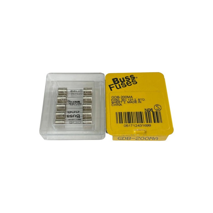 Buss Fuses Gdb-200ma 5 Unidades