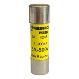 Fusível 8a American Fuse 500v Ultra Rápido