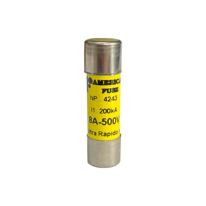 Fusível 8a American Fuse 500v Ultra Rápido