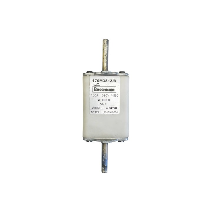 Fusível Bussmann 690v 100a Modelo 170m3812-b 690v