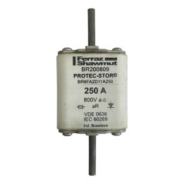 Fusível Ferraz Shawmut Br200809 Br8fa2d11a250 800v 800v