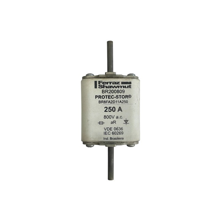 Fusível Ferraz Shawmut Br200809 Br8fa2d11a250 800v 800v