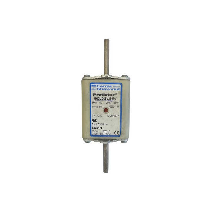 Fusível Ferraz Shawmut Nh2ud69v250p 690v