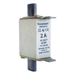 Fusível Bussmann 2nhc00 G 2a 500v 500000v