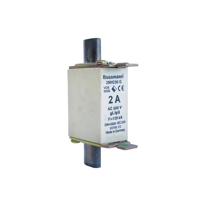 Fusível Bussmann 2nhc00 G 2a 500v 500000v