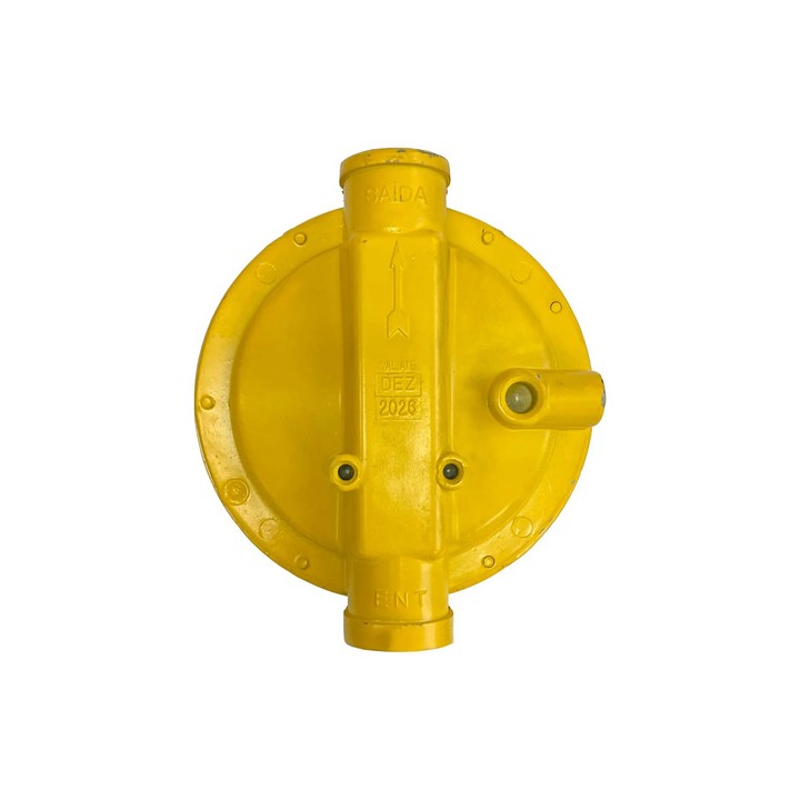 Registro Regulador Aliança 12 Kg H. Estágio Único Amarelo