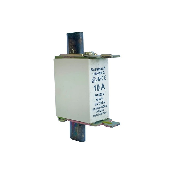 Fusível Bussmann 10nhc00 G 10a 500v 500000v
