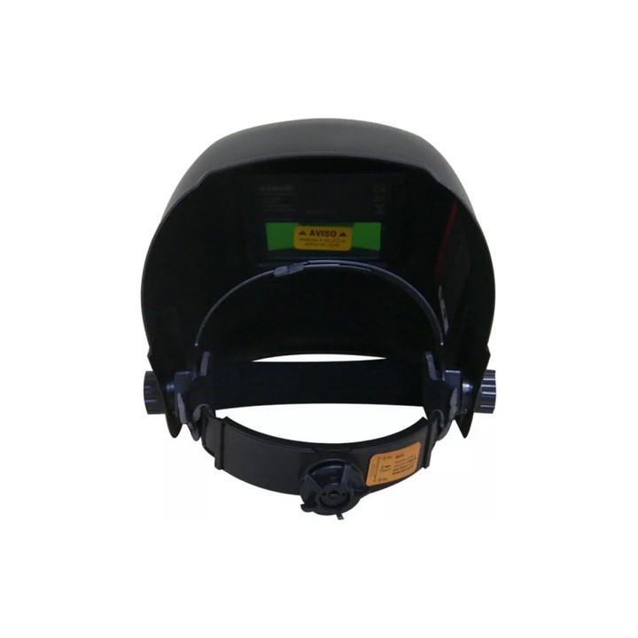 Mascara De Solda Lynus Completa Preto Liso