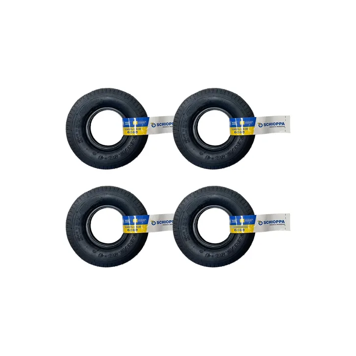 4 Pneu 2.50-4 Schioppa Carrinho De Carga