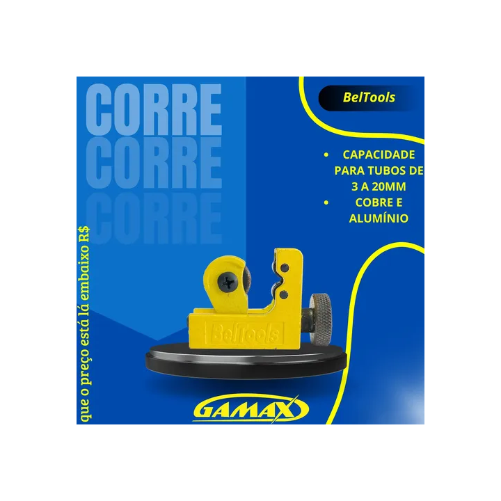 Mini Cortador De Tubos 3 A 22mm Beltools