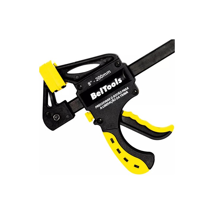 Grampo Aperto Rápido 8''- 200mm Beltools Marcenaria