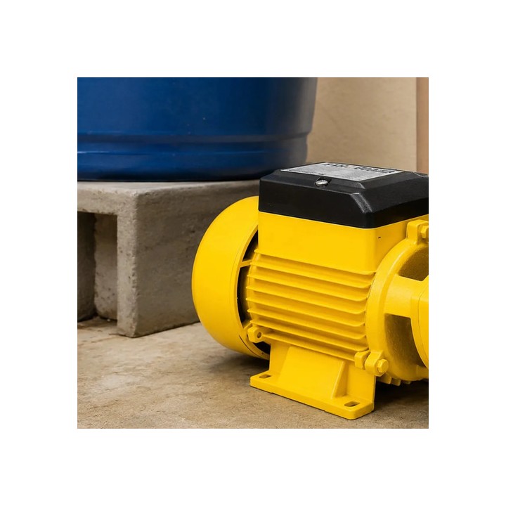Bomba Periferica Ferrari Acquapump 1/2cv Ip44 Monofasico Rotor Em Bronze Amarelo 220v 60 Monofásica