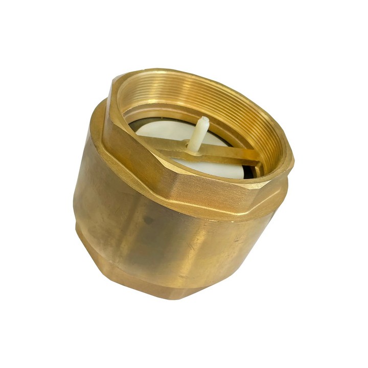 Válvula Retenção Vertical Latão 3/4'' Ar Agua Óleo Multiuso