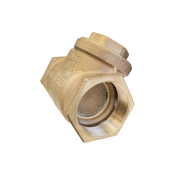 Válvula De Retenção 2.1/2'' Portinhola Horizontal Latão Deca