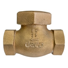 Válvula De Retenção 1'' Dn25 Pn50 Deca Bruta Ref460 - 232c°