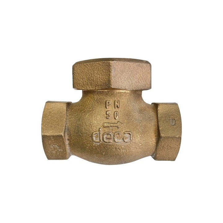 Válvula De Retenção 1'' Dn25 Pn50 Deca Bruta Ref460 - 232c°