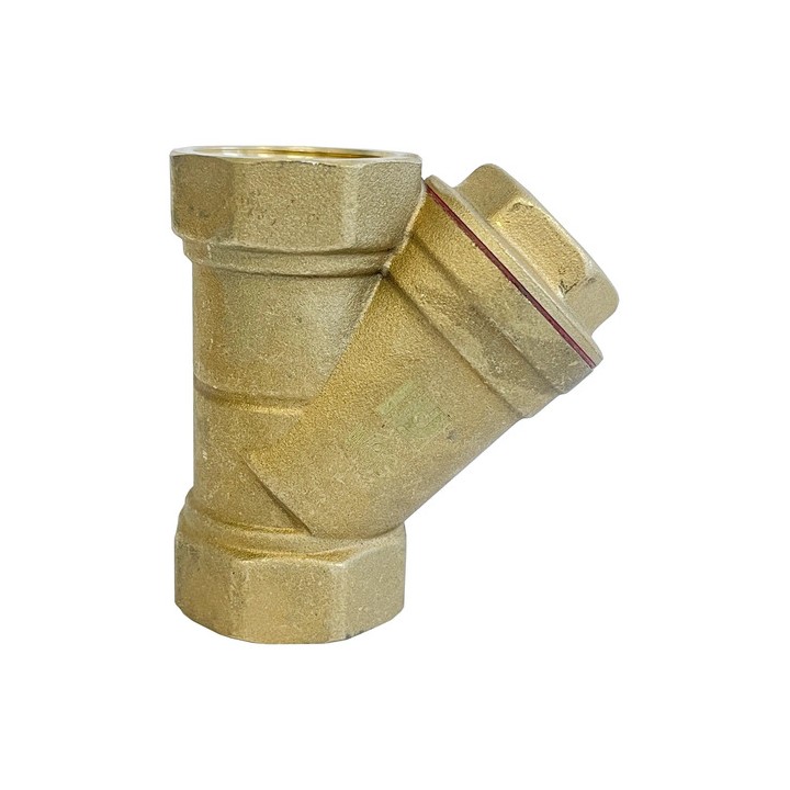 Filtro Y 3/4 Polegada Latão Com Tela De Aço Inox Pn16