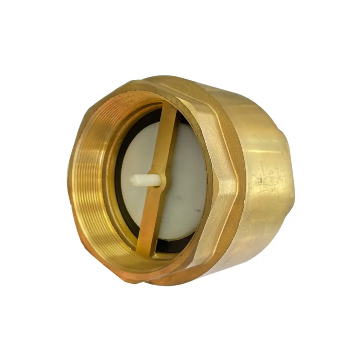 Válvula De Retenção Vertical 4'' Polegadas Bronze Latão