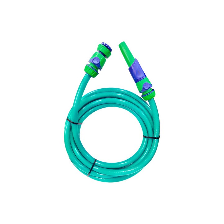 Mangueira Jardim Continental 1/2'' Kit Completo 20 Metros Verde