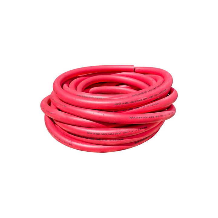 50m Mangueira 1.1/4'' Goodyear Spiraflex Odyssey Reforçada Vermelho