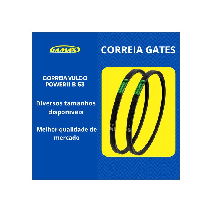 Correia B53 Gates Vulco Power - 2 Unidades