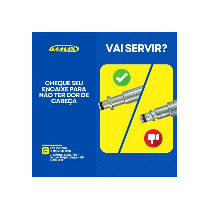 Mangueira Lavadora Alta Pressão Karcher Hd 585 25m Trama Aço Preto