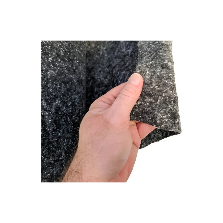 Manta Geotextil Bidim Drenagem 2,15x50m Cinza Poliéster Filtro Geossintético Liso