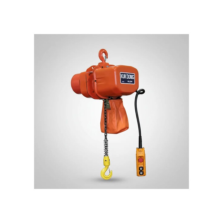 Talha Elétrica 3 Toneladas Kukdong Ke-90 Laranja 380v 1