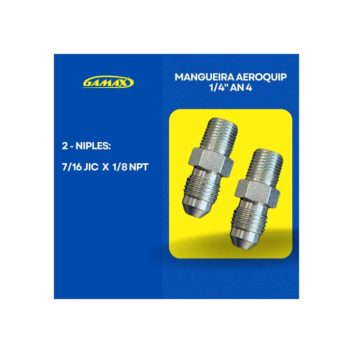 Mangueira Prensada Aeroquip Óleo Turbina