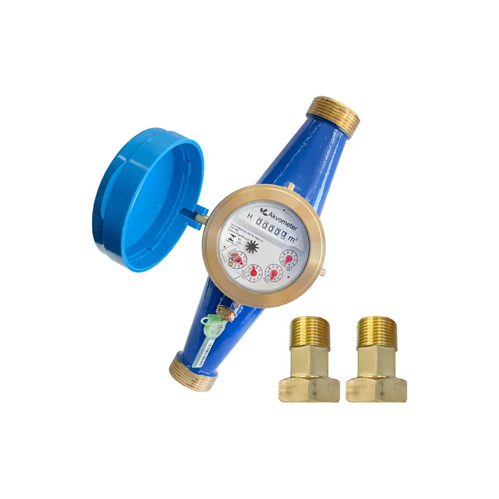 Hidrômetro Multijato 1.1/4'' X 1'' Dn25 10m³/h E Conexões