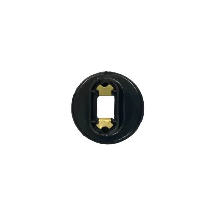 Soquete Adaptador Para Lâmpada Tubular Com 6 Un Voltaggio Preto