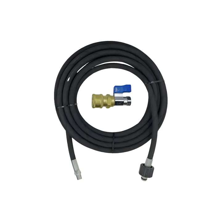Mangueira Engate Rápido E Registro Lavadora Karcher Hd585 Preto