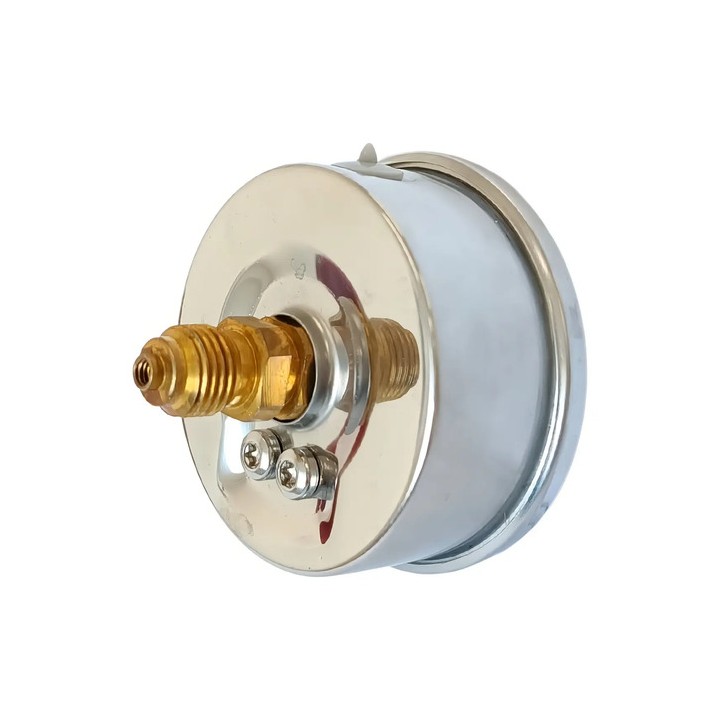 Genebre Manômetro 0 A 10 Bar Horizontal Com Glicerina Inox 63mm 1/4