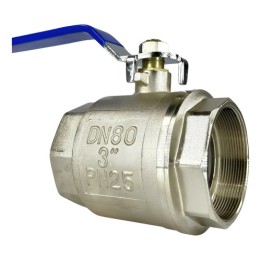 Válvula Esfera Metal Zinco 3 Polegadas Bsp - Gamax