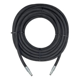 Mangueira 10m Lavadora Wap Combate Turbo 2600 Trama De Aço Preto