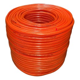 Mangueira Nasha 1/2 Trançada De Pvc E Silicone - 40 Metros Laranja